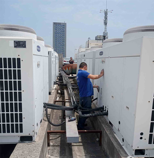 铜官中央空调制热和不制冷系统维修方法